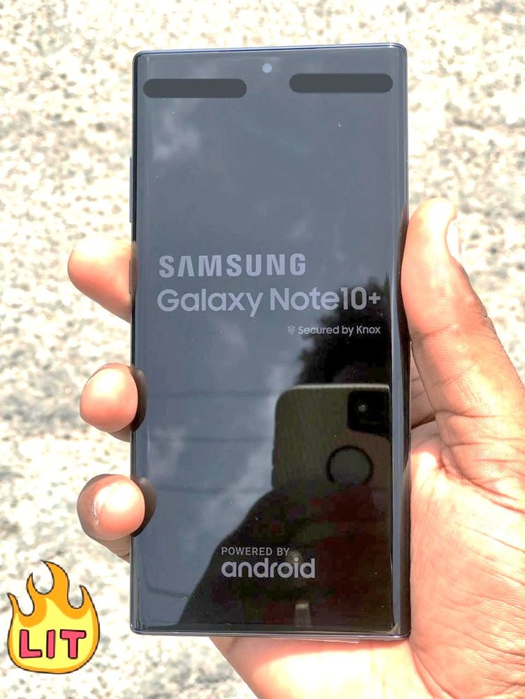 تسرب يظهر من المفترض سامسونج Galaxy Note 10+ و 2019 iPhone XR 2