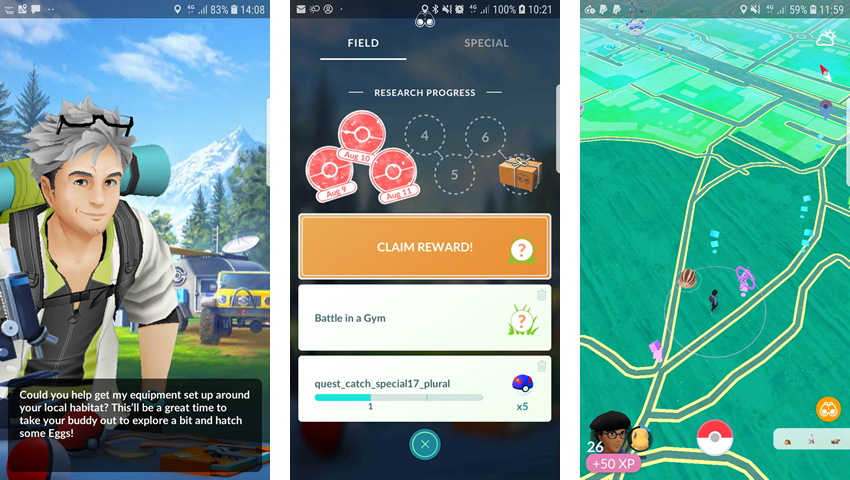 Pokemon Go Field Research quests: August missions and rewards list, plus team rocket & jump start special research 2