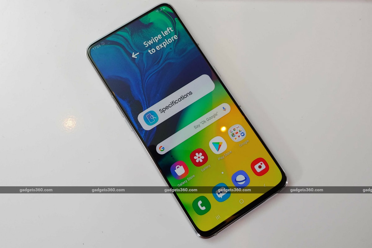 Samsung Galaxy A80 Update Brings Autofocus to Selfie Mode, July Android Security Patch: Report