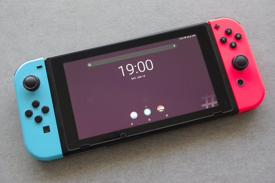 Android متاح بشكل غير رسمي على Nintendo Switch