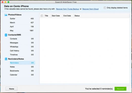 استرجع البيانات المفقودة على iPhone و iPad باستخدام MobiSaver Free 3