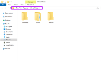 على iCloud Windows تخزين مقابل سطح المكتب مقارنة 7
