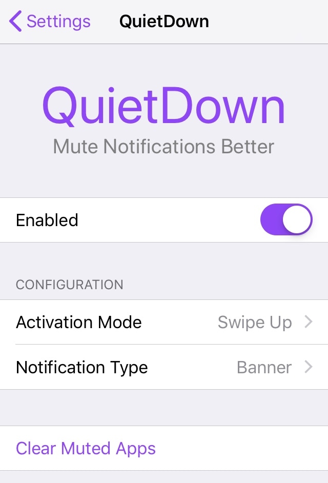 تجاهل تطبيقات محددة لفترات زمنية محددة مع QuietDown 2
