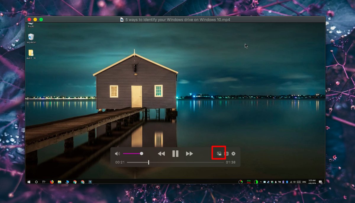 كيفية مشاهدة مقاطع الفيديو في وضع صورة داخل صورة على ماك أو إس 1