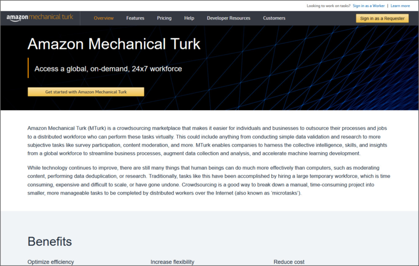 Amazon  مواقع العمل التركي الميكانيكية الصغيرة - احصل على أموال للقيام بالمهام القصيرة على الإنترنت