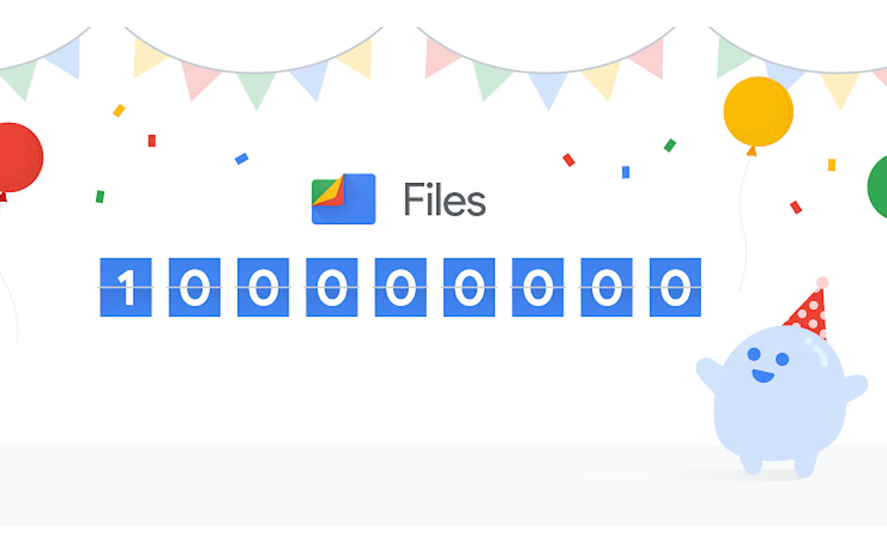 يحصل تطبيق Google Files Android على مظهر مظلم للاحتفال بـ 100 مليون مستخدم