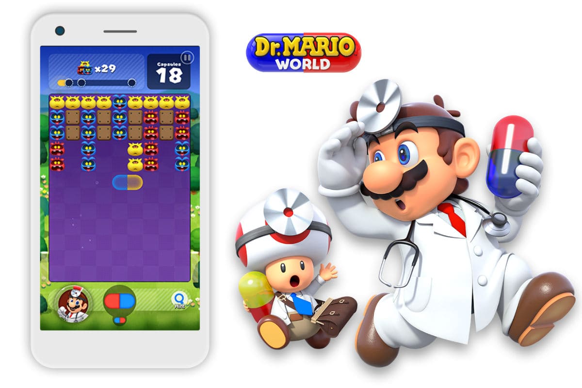 Dr. Mario World Released for Android and iOS a Day Early