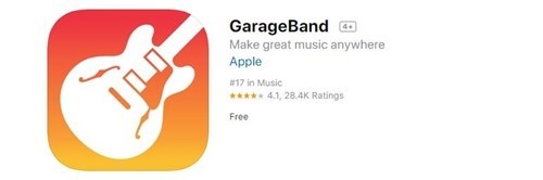 متجر التطبيقات GarageBand