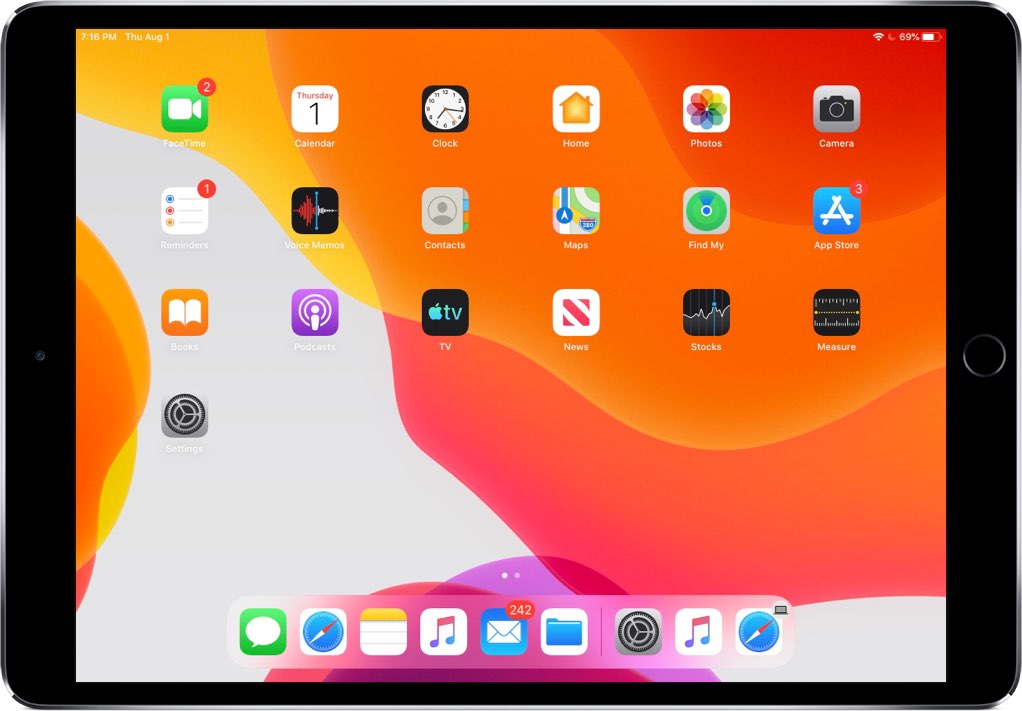 كيفية جعل أيقونات التطبيق على iPad أصغر بحيث يمكنك وضع المزيد من التطبيقات على الشاشة الرئيسية 3