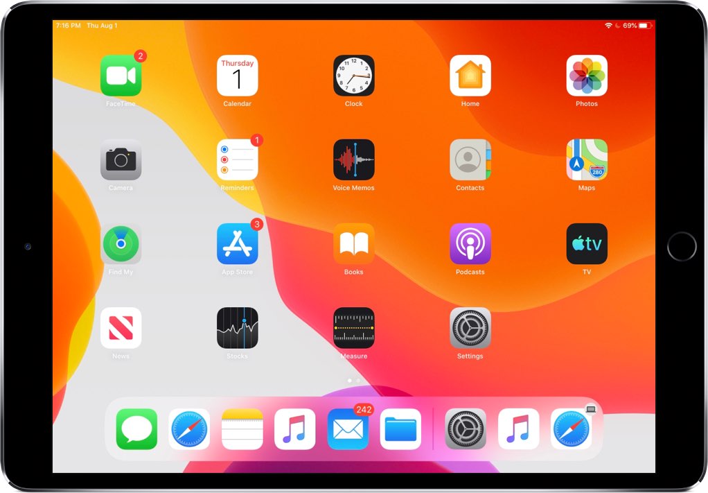 كيفية جعل أيقونات التطبيق على iPad أصغر بحيث يمكنك وضع المزيد من التطبيقات على الشاشة الرئيسية 4