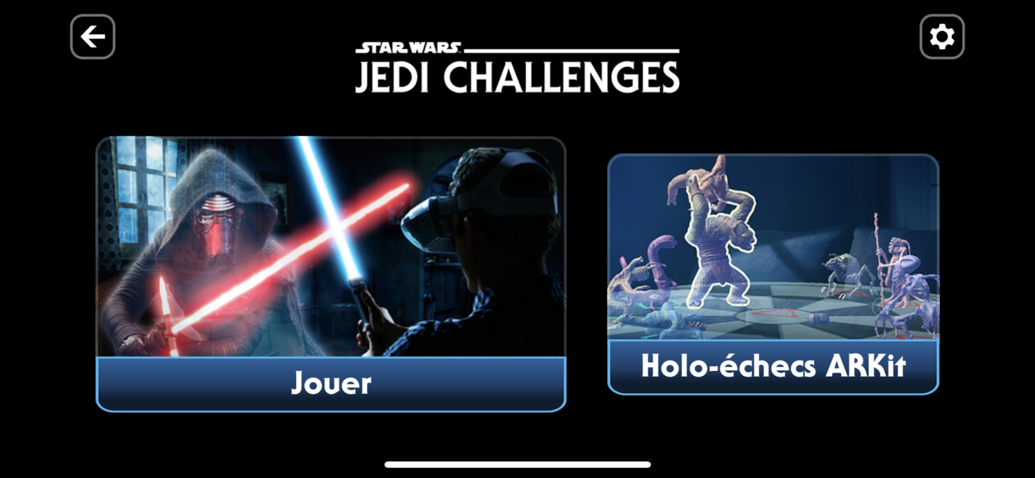 Test-Jedi Challenges ، وأخيرا لعبة حرب النجوم في الواقع المعزز 5