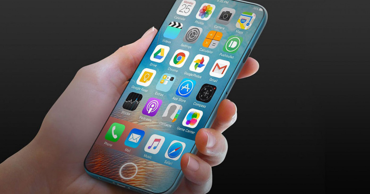 iPhone con Touch ID bajo la pantalla