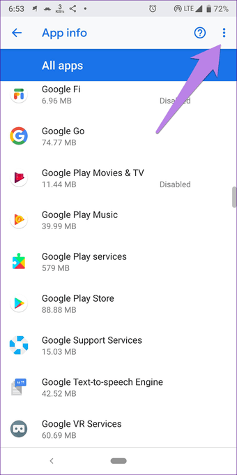 Google Play Store  متوقف العمل العدد 12