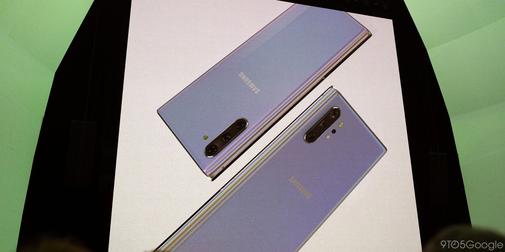 سامسونج Galaxy Note أعلنت 10 سلسلة ث / أحجام ، لا جاك سماعة الرأس ، 949 دولار