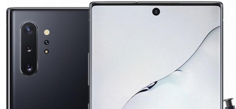 سامسونج Galaxy Note10 و Note10 + أعلن ، سعر ممتاز لثقب في الشاشة