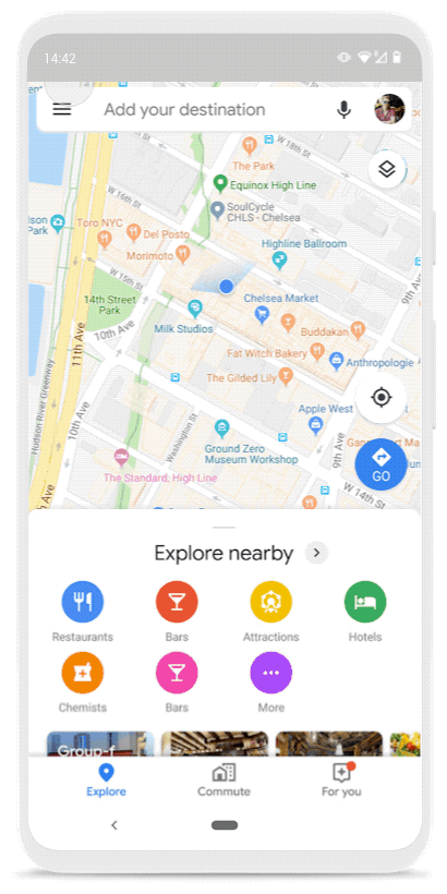تضيف خرائط Google تحسينات على السفر: حجوزات الطيران أو التعليمات مع الواقع المعزز 3
