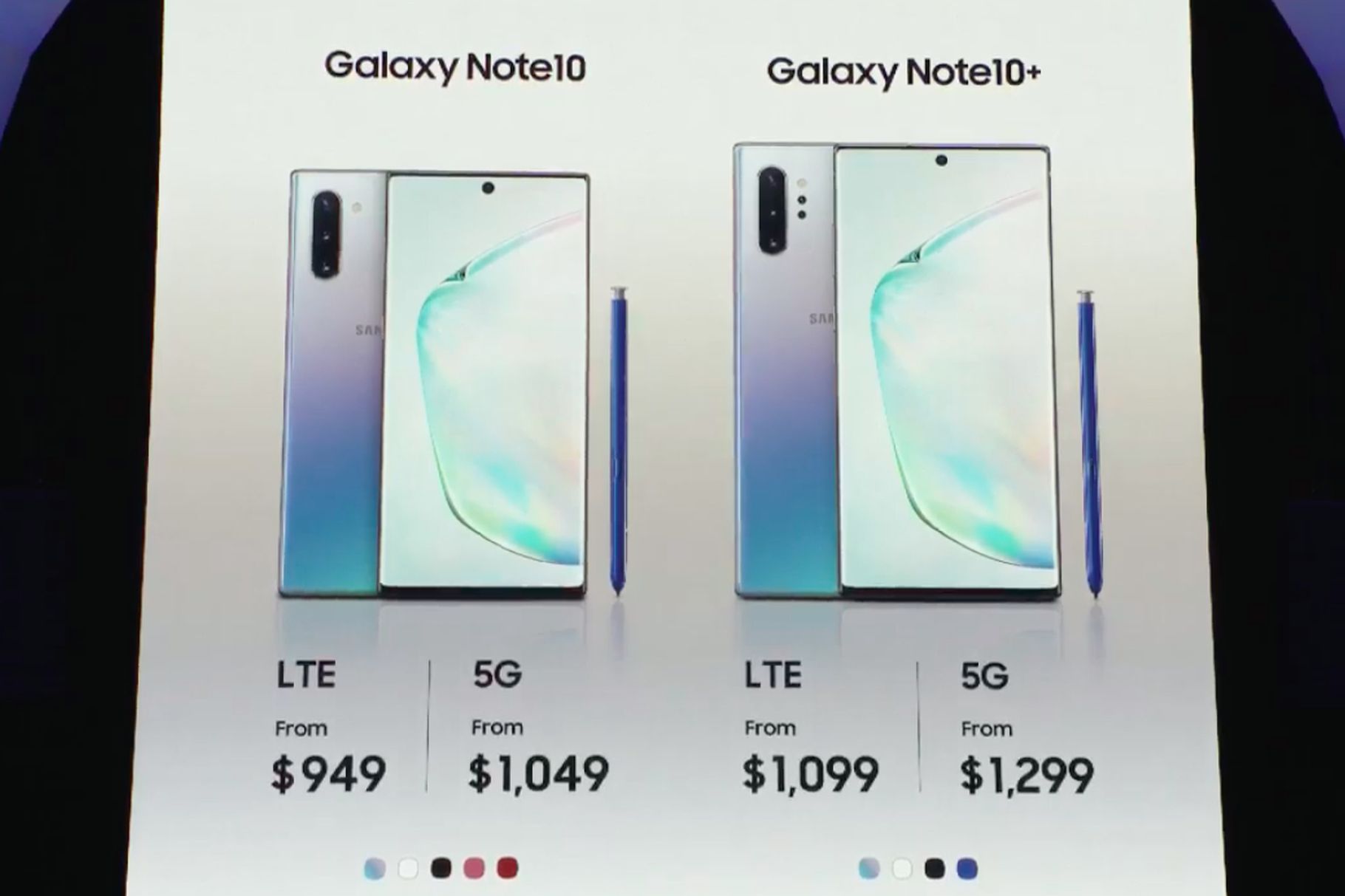 هناك بالفعل أصغر سامسونج Galaxy Note10 5G ، ليس فقط بالنسبة لك