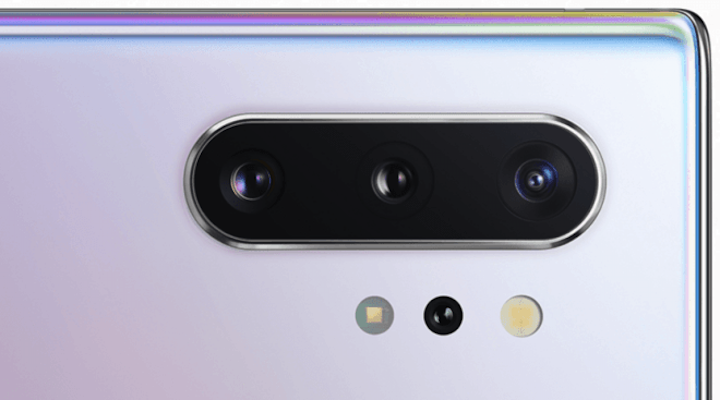 Galaxy Note  10 زائد الكاميرا