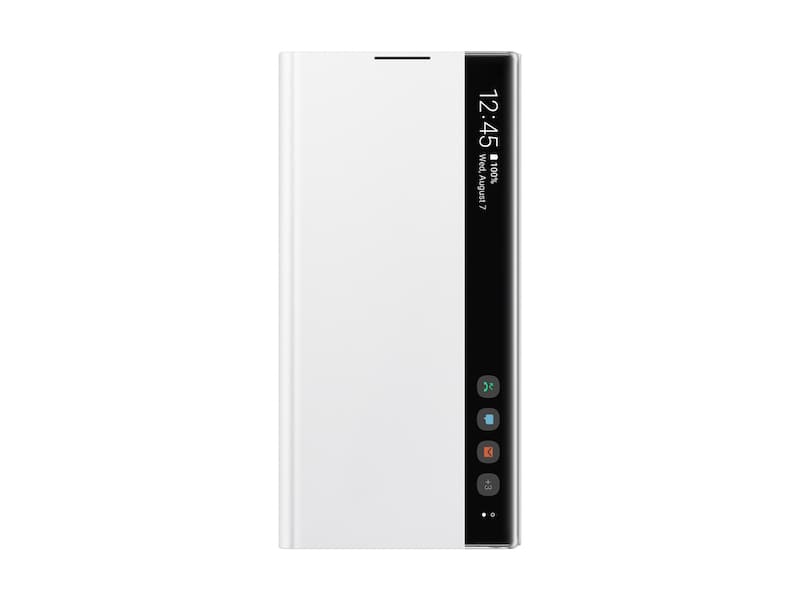 Galaxy  Note10 + S-View Flip Cover، White