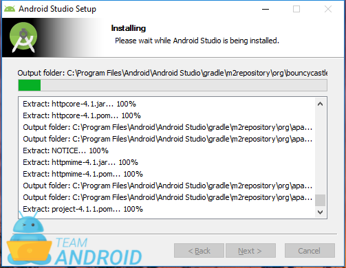 قم بتثبيت Android Studio - معالج الإعداد 6