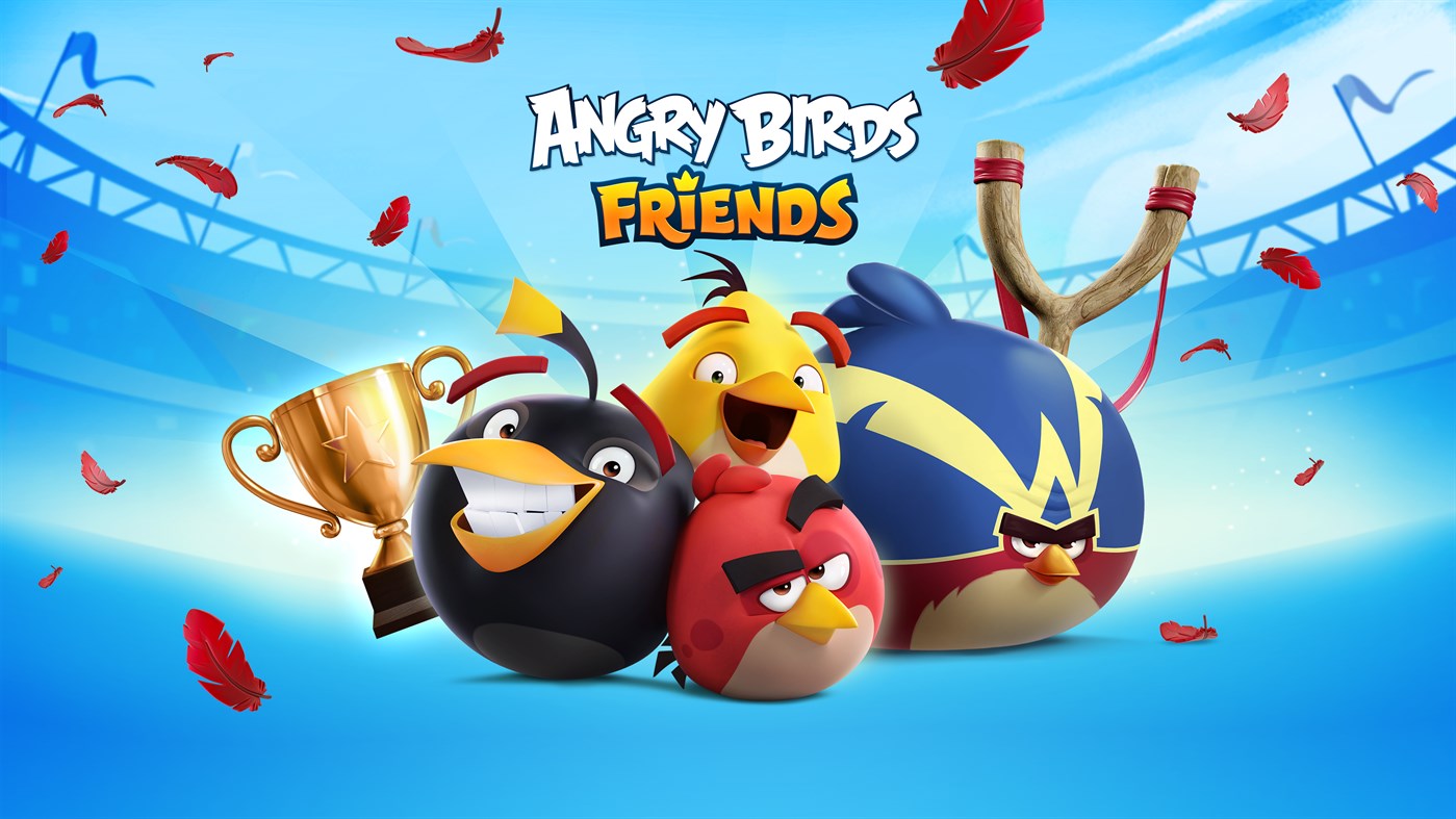 تطلق Angry Birds Friends مجانًا في المتجر Windows 10