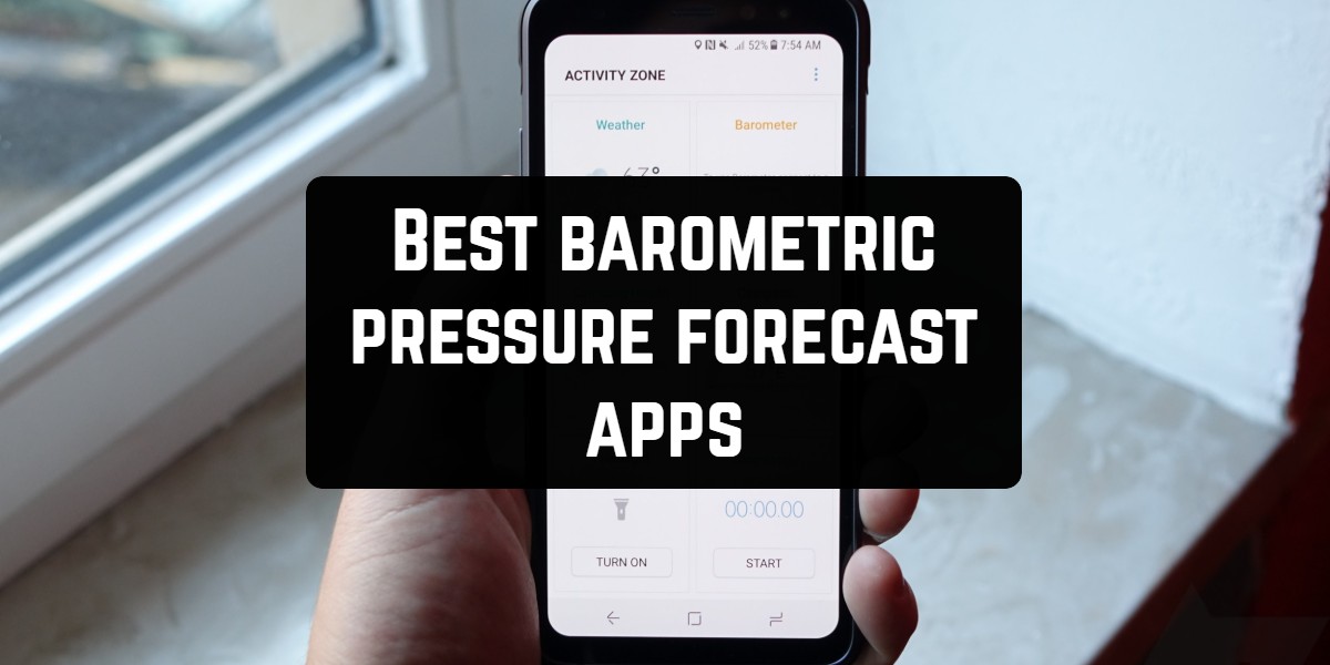 15 أفضل تطبيقات توقعات الضغط الجوي لأجهزة Android و iOS