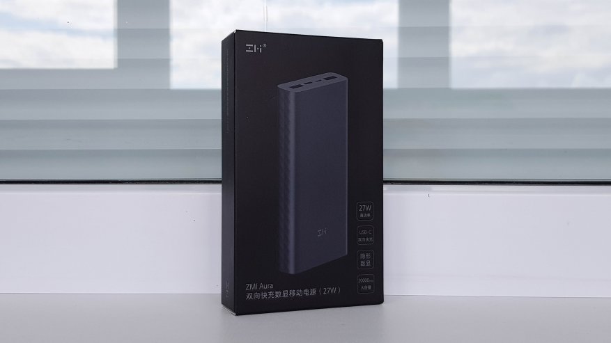 Xiaomi ZMI Powerbank Aura 20،000 mAh: مراجعة ، تفكيك ، اختبار 2