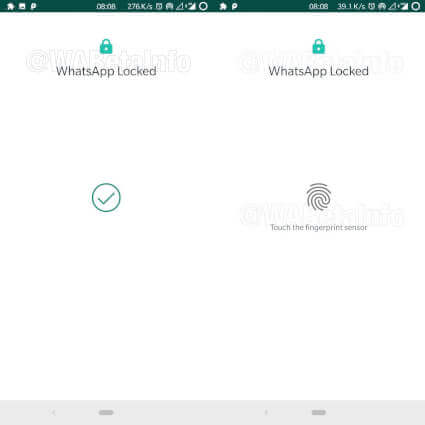 Image - يأتي قفل بصمة الإصبع إلى الإصدار التجريبي من WhatsApp لنظام Android