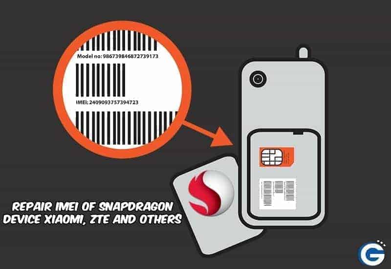 Repair IMEI of Snapdragon