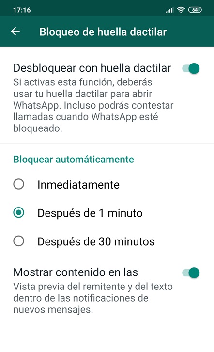 يطبق WhatsApp حظر البصمات في النسخة التجريبية لنظام Android 1