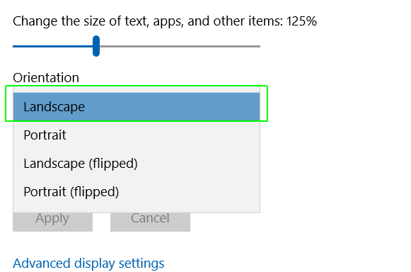 كيفية تدوير الشاشة في Windows 10