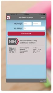 NIH BMI حاسبة