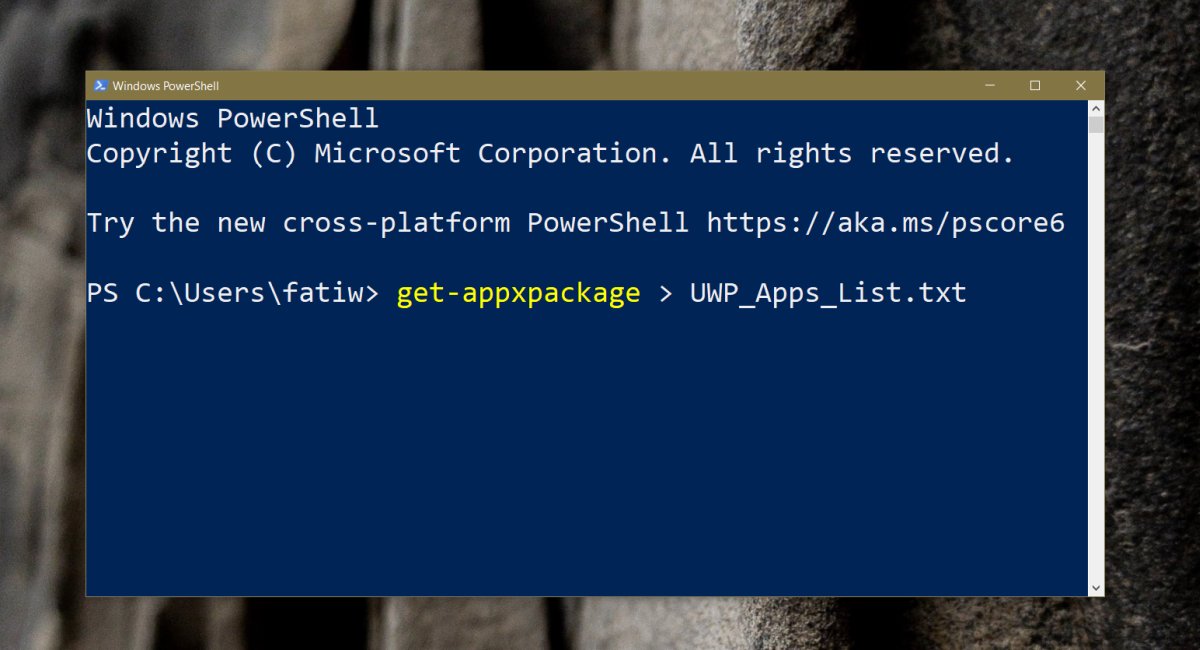 كيفية فتح تطبيقات UWP من سطر الأوامر على Windows 10