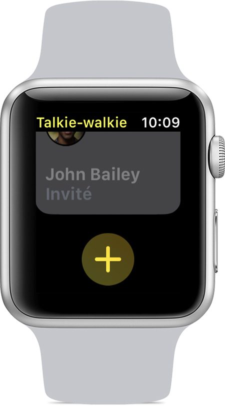 تعليق استخدام le ​​Talkie-walkie sur son Apple Watch