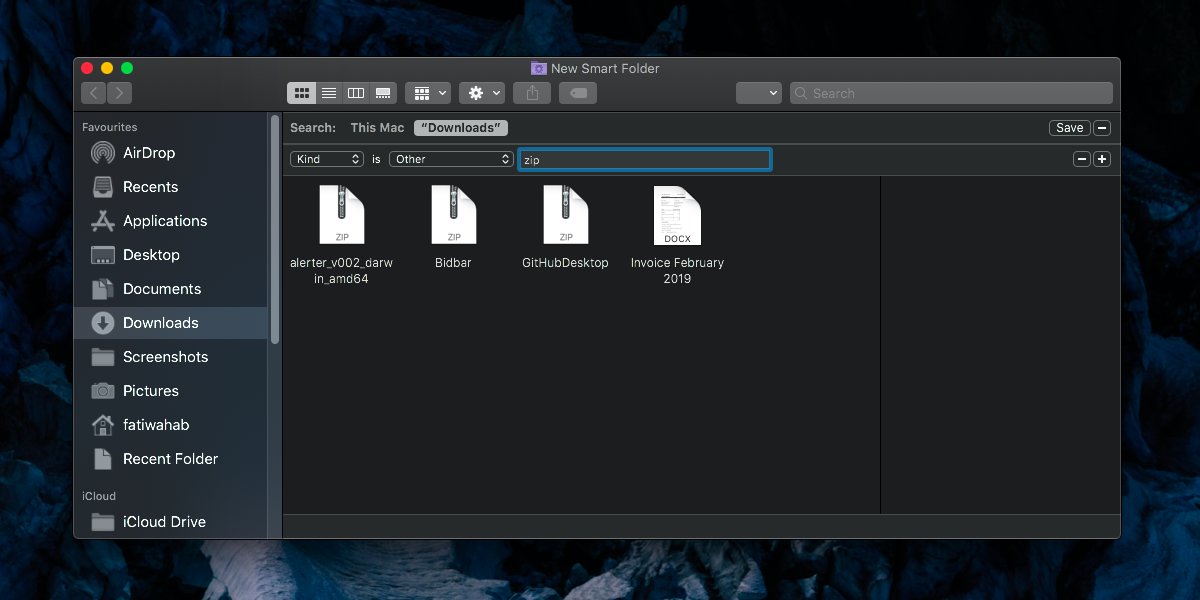 How to create Smart Folders on macOS