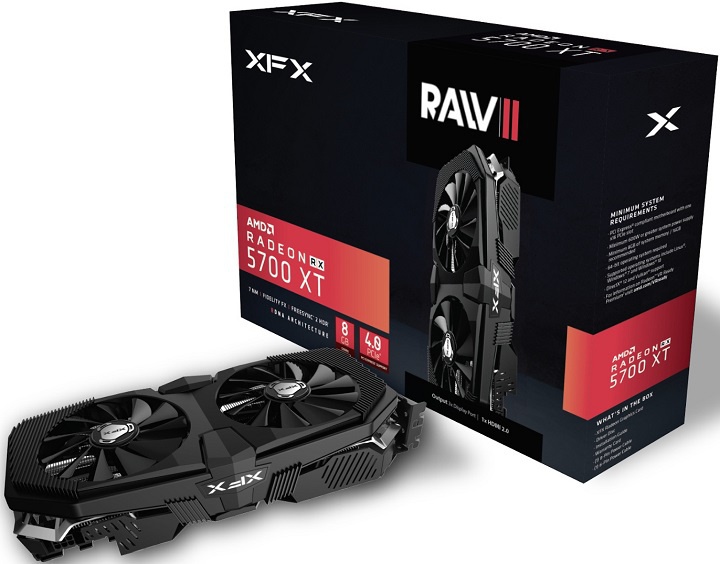 XFX تعلن عن Radeon RX 5700 XT RAW II