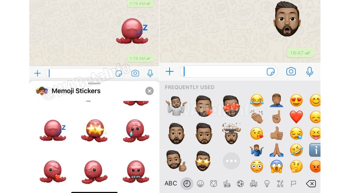 WhatsApp for iPhone Latest Beta Brings Memoji Stickers Support, ‘WhatsApp From Facebook’ Branding