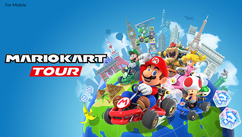 تنشر Nintendo إعلانًا رسميًا عن Mario Kart Tour والتعليقات على المواقع داخل اللعبة والمزيد