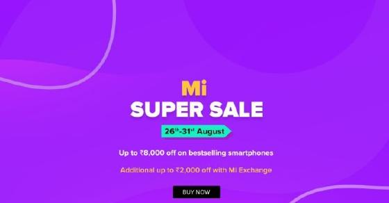 Mi Super Sale: Poco F1، Mi A2، Redmi Note 6 هواتف Pro وأكثر ، مع خصم يصل إلى 8000 روبية خلال Mi Super Sale على Mi.com