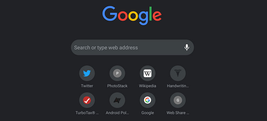 Atualização 74.0.3729.112 do Google Chrome para Android chega com modo escuro