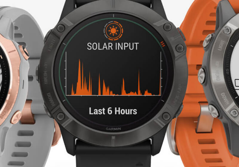 تعلن Garmin عن ساعة ذكية Fenix ​​6 Series GPS بشحن بالطاقة الشمسية