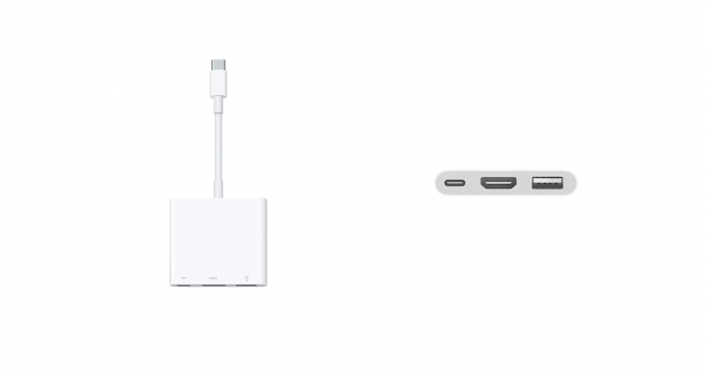 Apple تطلق USB-C متعدد المنافذ AV الرقمية دونجل