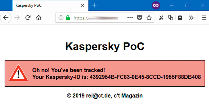 kaspersky antivirus online tracking