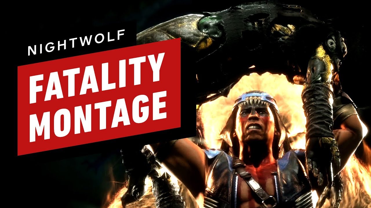 Mortal Kombat 11 - Nightwolf's Gear ، الجلود ، Intros ، Outros ، ضربة قاتلة والوفيات