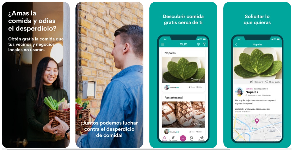 Olio, la app que te permite donar y recoger comida gratis