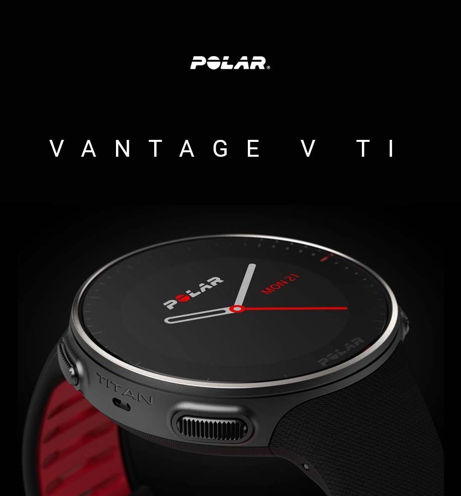 Polar Vantage V TI: ساعة العلامة التجارية الأكثر تطوراً