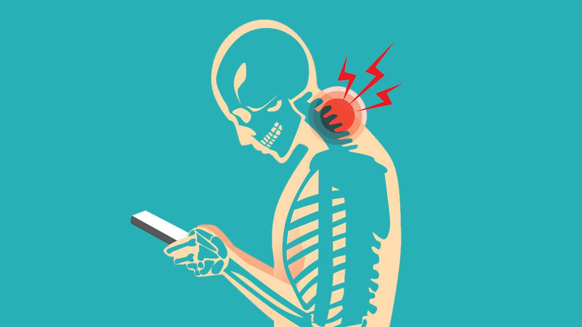 Text Neck ، تطبيق لمنع إصابات الرقبة من استخدام الهاتف المحمول