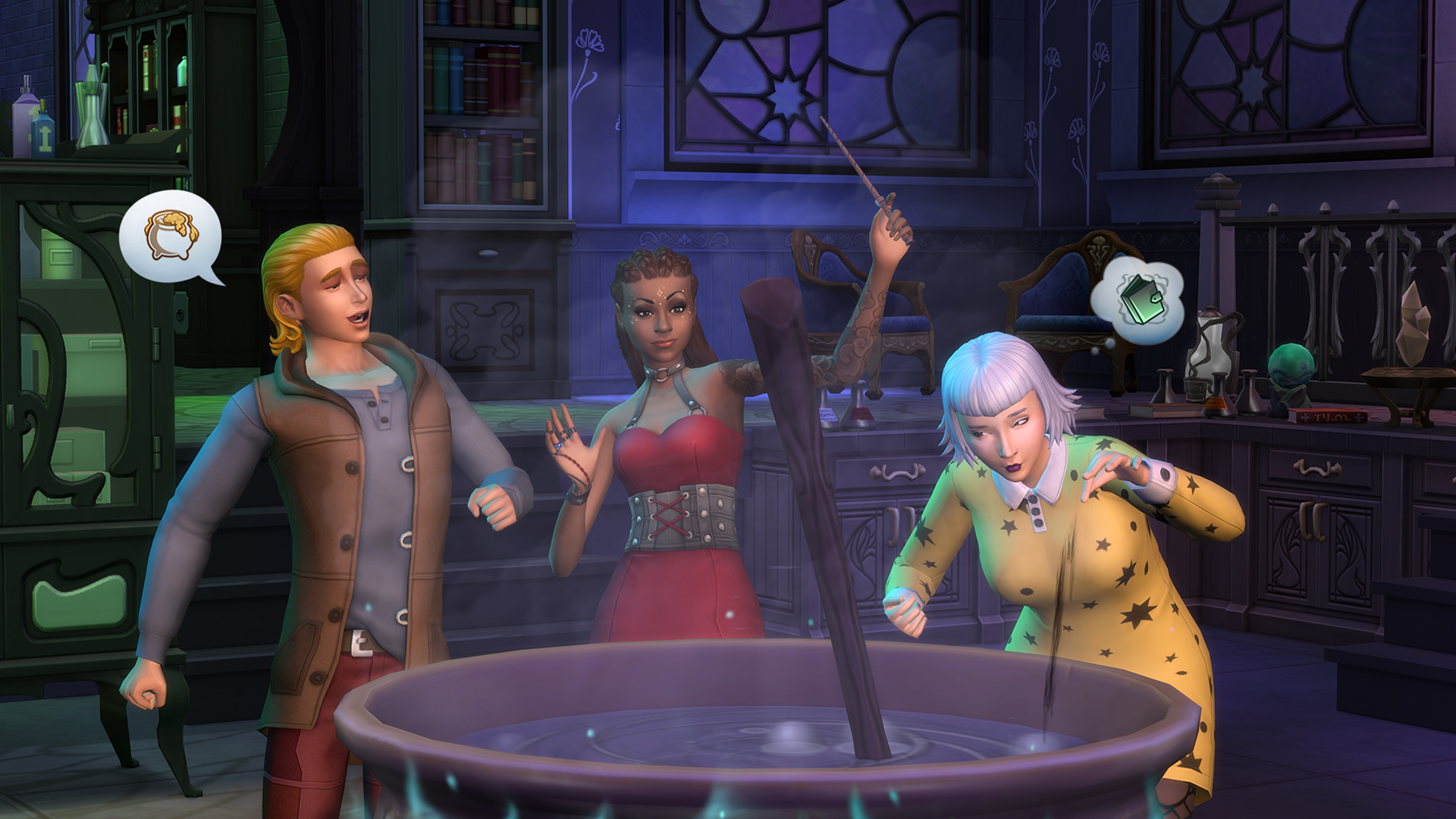 The Sims 4: Realm of Magic تعيد التصوف إلى السلسلة الشهر المقبل