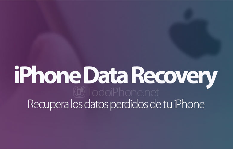 iPhone Data Recovery ، واستعادة البيانات المفقودة من iPhone الخاص بك 1
