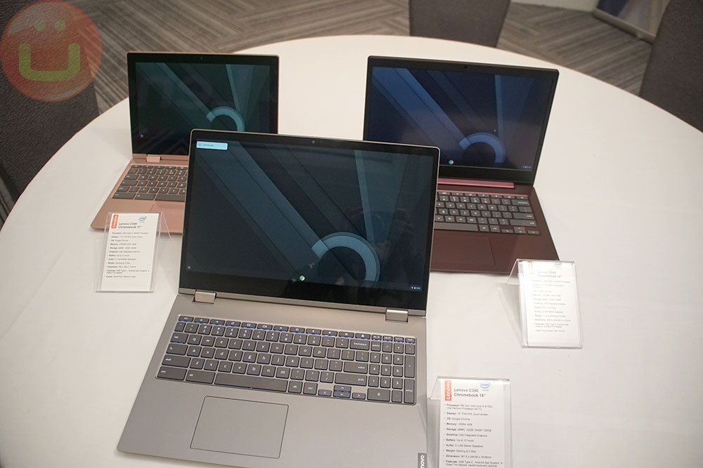 أجهزة Chromebook الجديدة من لينوفو تأتي بأحجام صغيرة وكبيرة